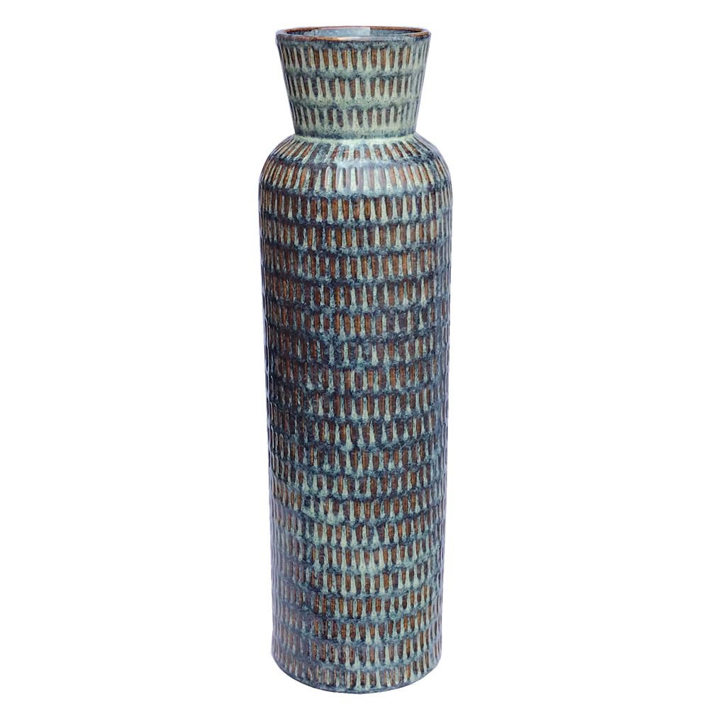 TALL BLUE VASE 20610 43 5cm From WJ Sampson   20314 