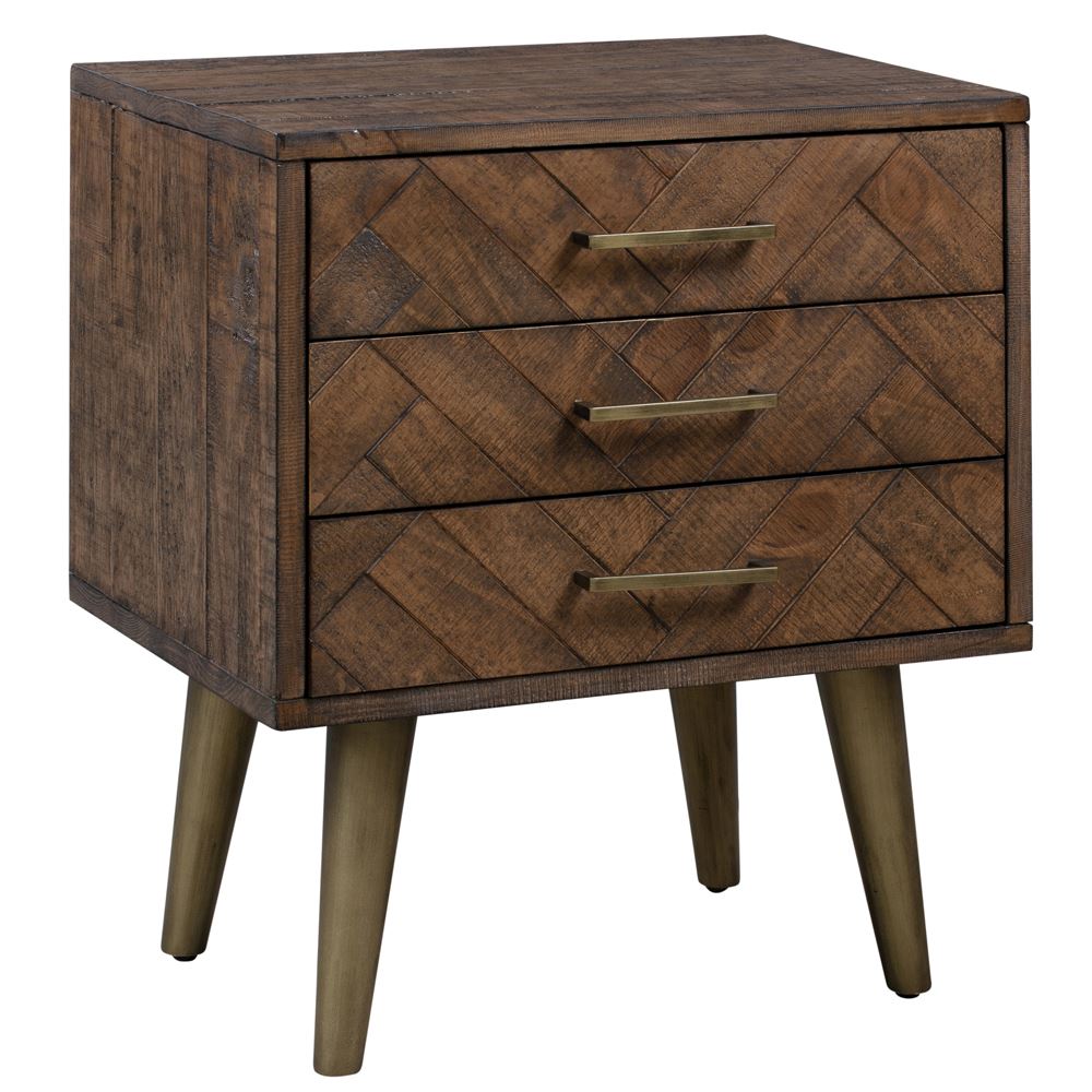 HAVANA 3 DRAWER BEDSIDE 55x40x65cm | From WJ Sampson