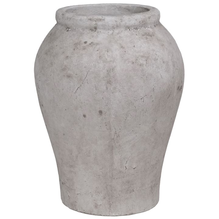 CASTELLO STONE VASE 27x27x37cm