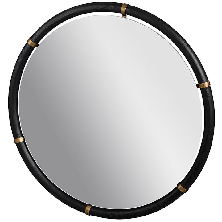 LARGE CIRCULAR MIRROR 100x100cm