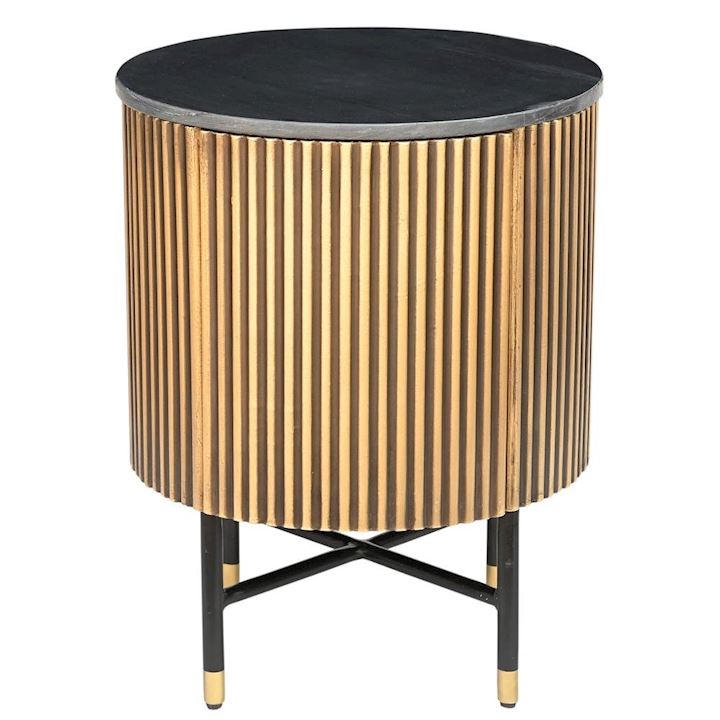 HOXTON ROUND SIDE TABLE 40x40x52cm