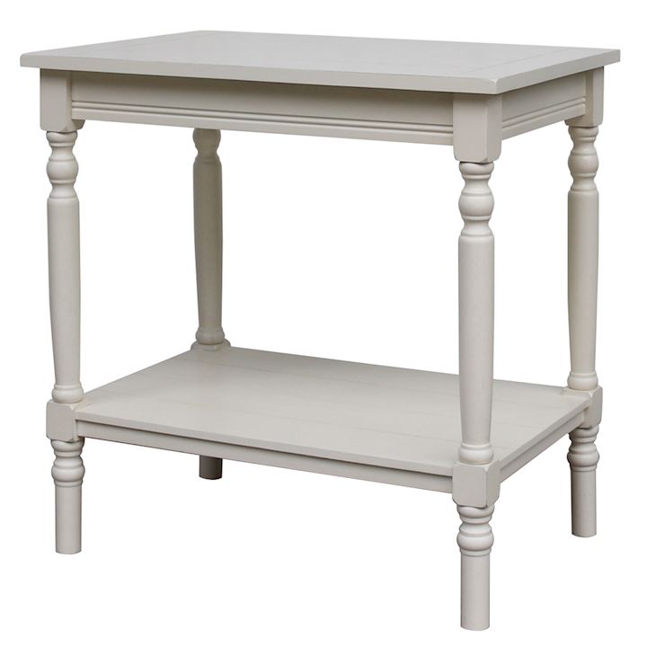 ANTIQUE PEARL SIDE TABLE 60x40x60cm