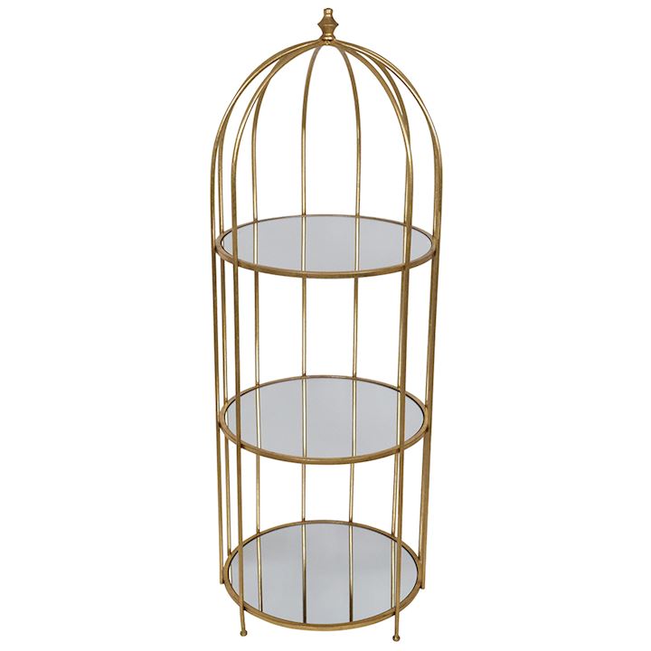 BIRDCAGE SHELVING UNIT 41x41x114cm