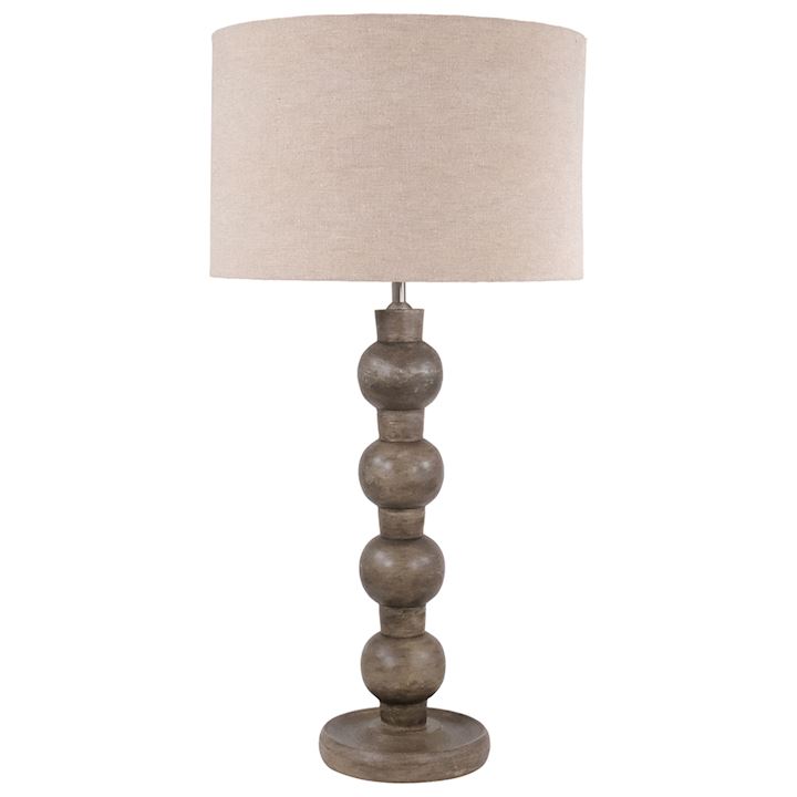 WOOD BUBBLE TABLE LAMP 40x40x80cm